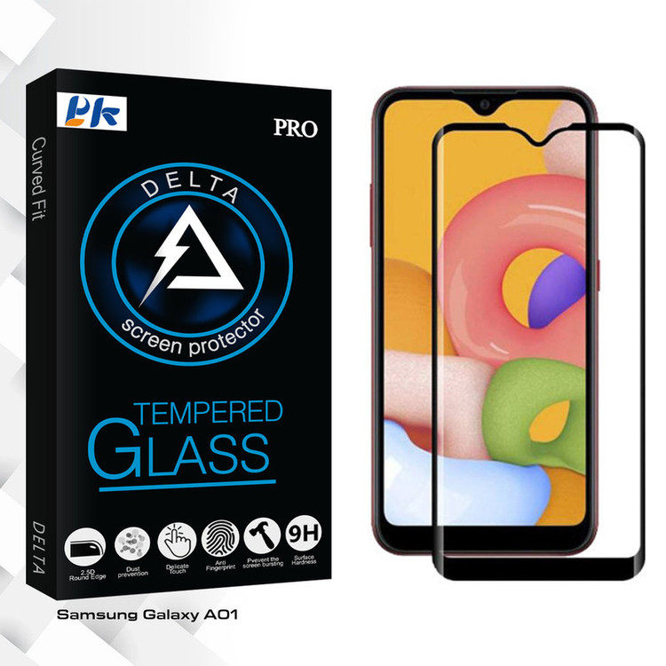 محافظ صفحه نمایش سرامیکی پی کی مدل Delta Glass مناسب برای گوشی موبایل سامسونگ Galaxy A01