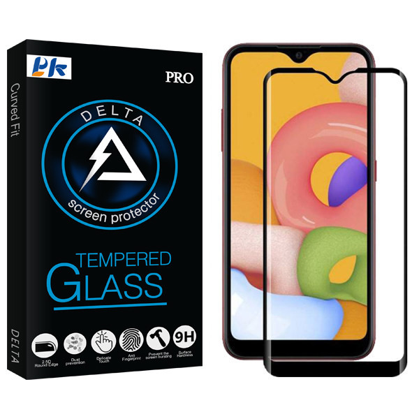 محافظ صفحه نمایش سرامیکی پی کی مدل Delta Glass مناسب برای گوشی موبایل سامسونگ Galaxy A01