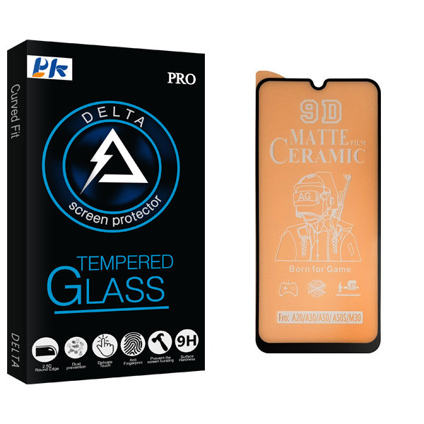 محافظ صفحه نمایش مات پی کی مدل Delta Glass مناسب برای گوشی موبایل سامسونگ Galaxy A10/A10s