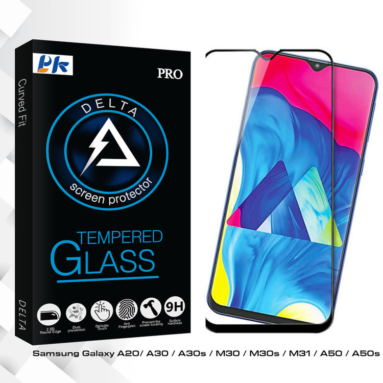 محافظ صفحه نمایش پی کی مدل Delta Glass مناسب برای گوشی موبایل سامسونگ Galaxy A20/ A30 / A30s / M30 / M30s / M31 / A50 / A50s