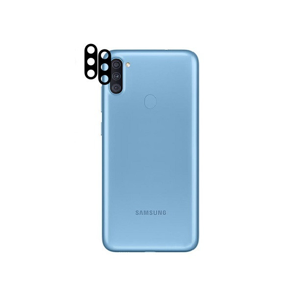 محافظ لنز دوربین روبیکس مدل FLZ-A11 مناسب برای گوشی موبایل سامسونگ Galaxy A11 بسته 2عددی