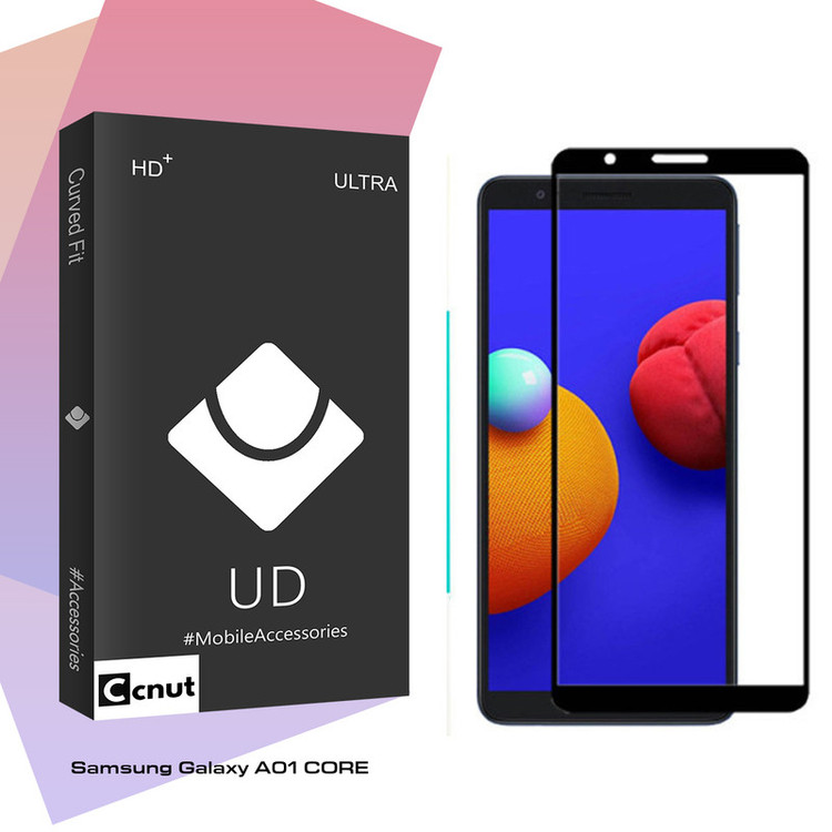 محافظ صفحه نمایش سرامیکی کوکونات مدل UD Black مناسب برای گوشی موبایل سامسونگ Galaxy A01 Core