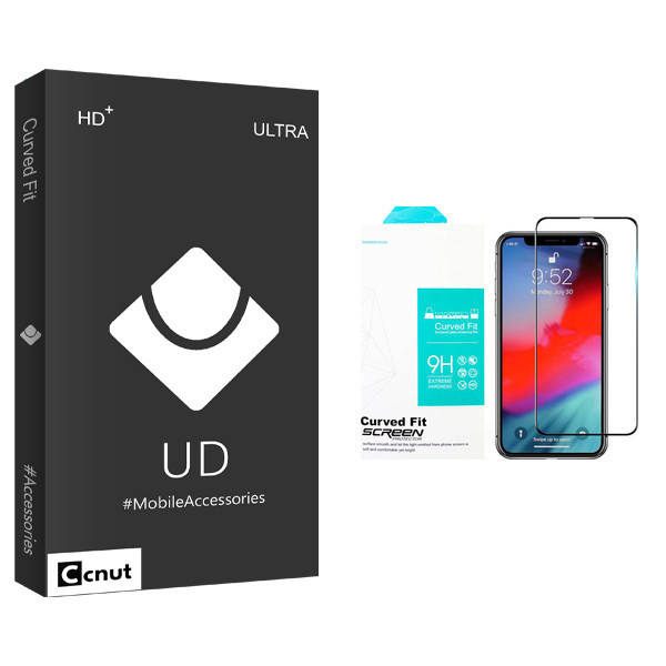 محافظ صفحه نمایش کوکونات مدل UD Black مناسب برای گوشی موبایل اپل Iphone Xr/ 11