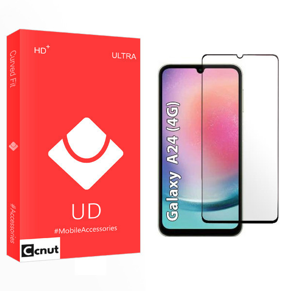 محافظ صفحه نمایش شیشه ای کوکونات مدل UD مناسب برای گوشی موبایل سامسونگ Galaxy A24 4G