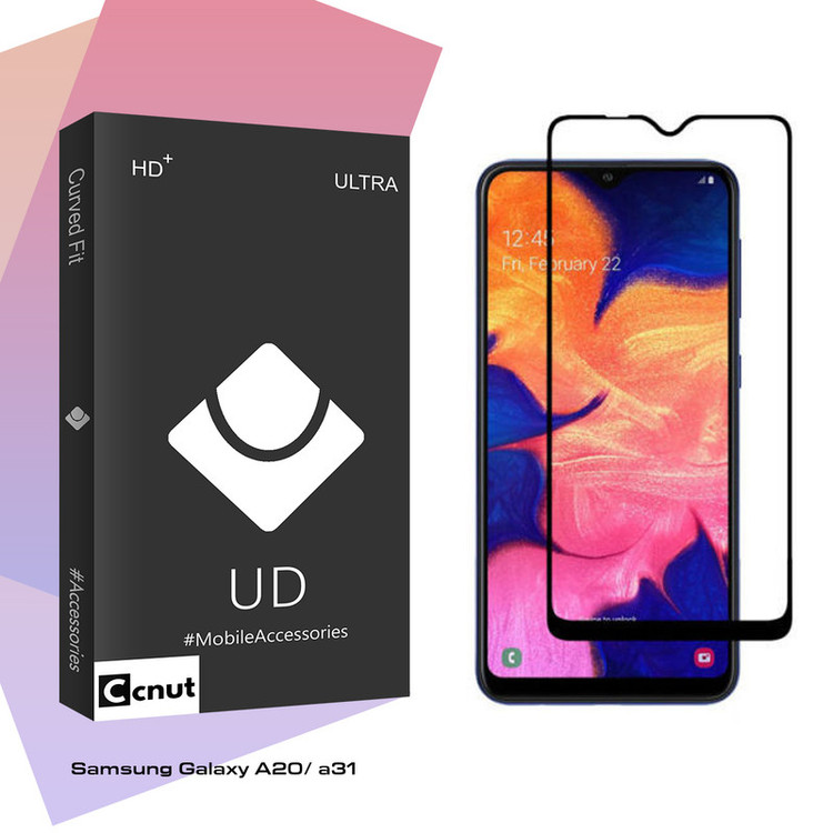 محافظ صفحه نمایش کوکونات مدل UD Black مناسب برای گوشی موبایل سامسونگ Galaxy A20/ a31