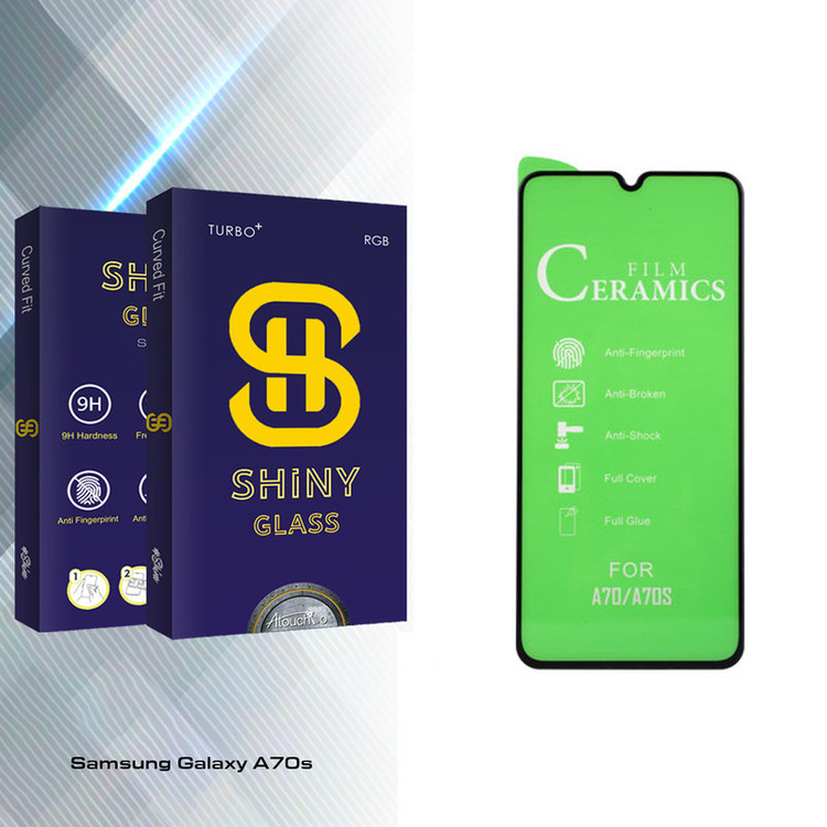 محافظ صفحه نمایش آتوچبو مدل Shiny Glass مناسب برای گوشی موبایل سامسونگ Galaxy A70s