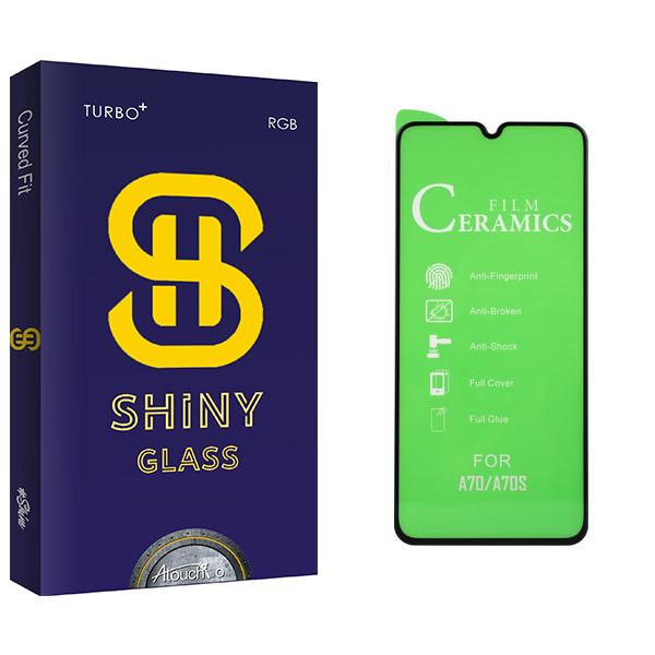 محافظ صفحه نمایش آتوچبو مدل Shiny Glass مناسب برای گوشی موبایل سامسونگ Galaxy A70s
