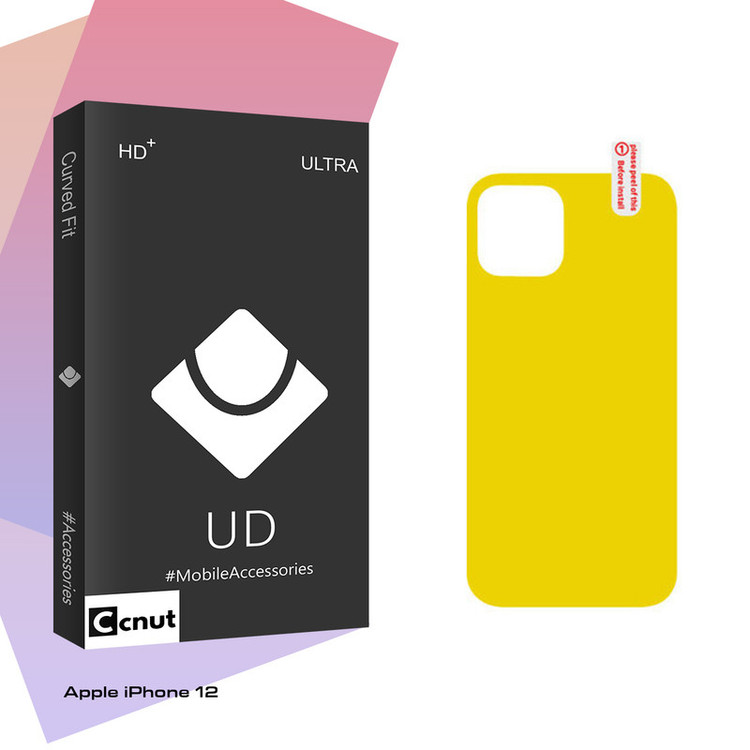 محافظ پشت گوشی کوکونات مدل UD Black مناسب برای گوشی موبایل اپل iPhone 12