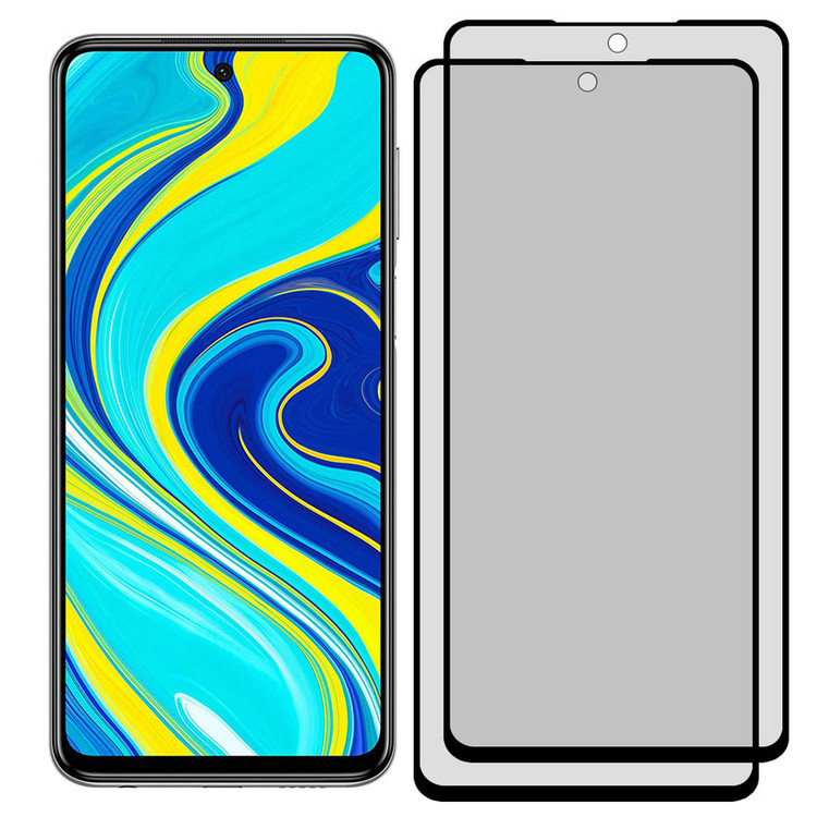 محافظ صفحه نمایش حریم شخصی مدل PRV مناسب برای گوشی موبایل شیائومی Redmi Note 9S / Redmi Note 9 Pro / Redmi Note 9 Pro Max بسته دو عددی