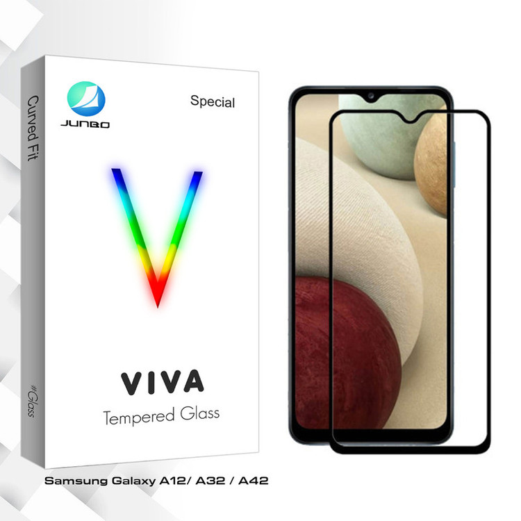 محافظ صفحه نمایش سرامیکی جانبو مدل Viva Glass مناسب برای گوشی موبایل سامسونگ Galaxy A12/ A32 / A42