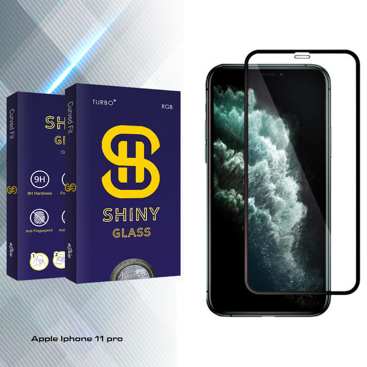 محافظ صفحه نمایش سرامیکی آتوچبو مدل Shiny Glass مناسب برای گوشی موبایل اپل Iphone 11 pro