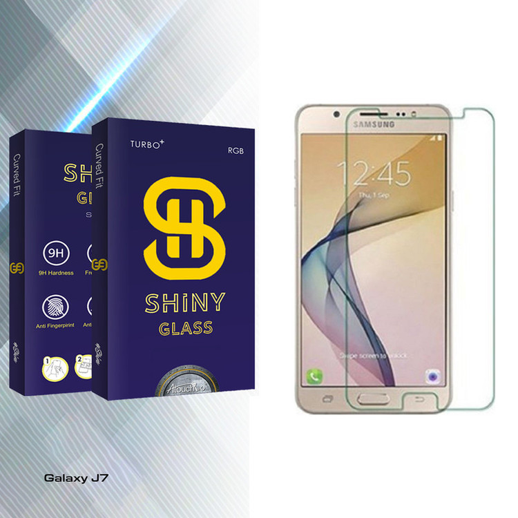 محافظ صفحه نمایش شیشه ای آتوچبو مدل Shiny Glass مناسب برای گوشی موبایل سامسونگ Galaxy J7