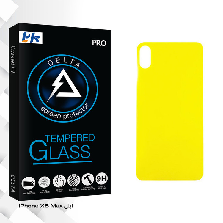 محافظ پشت گوشی پی کی مدل Delta Glass مناسب برای گوشی موبایل اپل iPhone XS Max