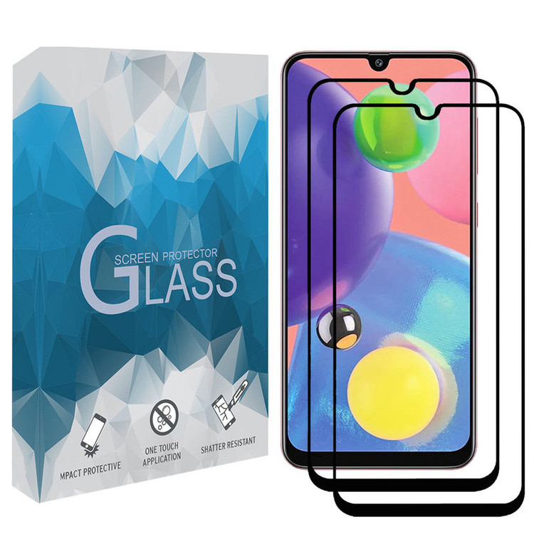 محافظ صفحه نمایش مدل FCRMP مناسب برای گوشی موبایل سامسونگ Galaxy A70 مجموعه دو عددی