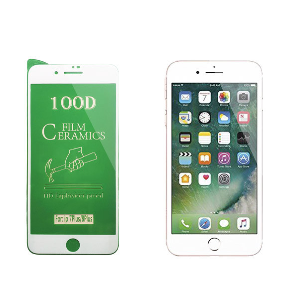محافظ صفحه نمایش سرامیکی گریفین مدل FLCRG GN st مناسب برای گوشی موبایل اپل iPhone 7 Plus