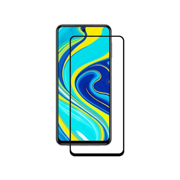 محافظ صفحه نمایش روبیکس مدل FL مناسب برای گوشی موبایل شیائومی Redmi Note 9pro به همراه محافظ لنز دوربین