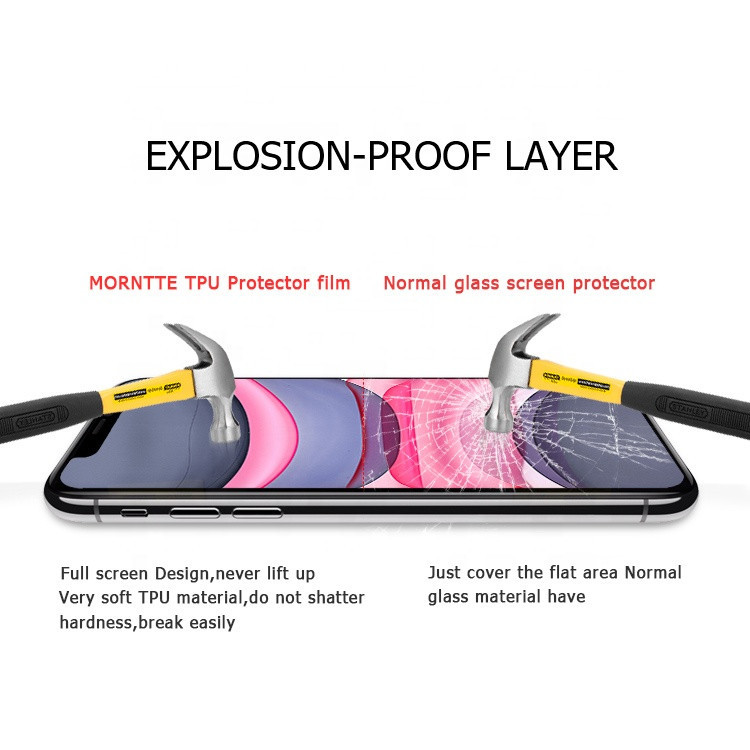 محافظ صفحه نمایش حریم شخصی آیرون من مدل Moco مناسب برای گوشی موبایل اپل iPhone XS Max