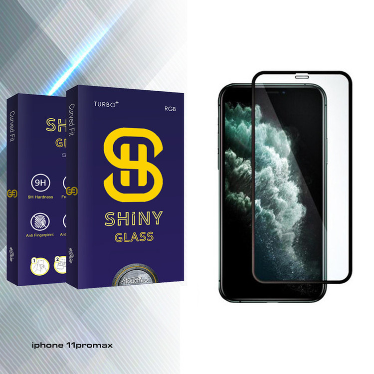 محافظ صفحه نمایش آتوچبو مدل Shiny Glass مناسب برای گوشی موبایل اپل iPhone 11 promax