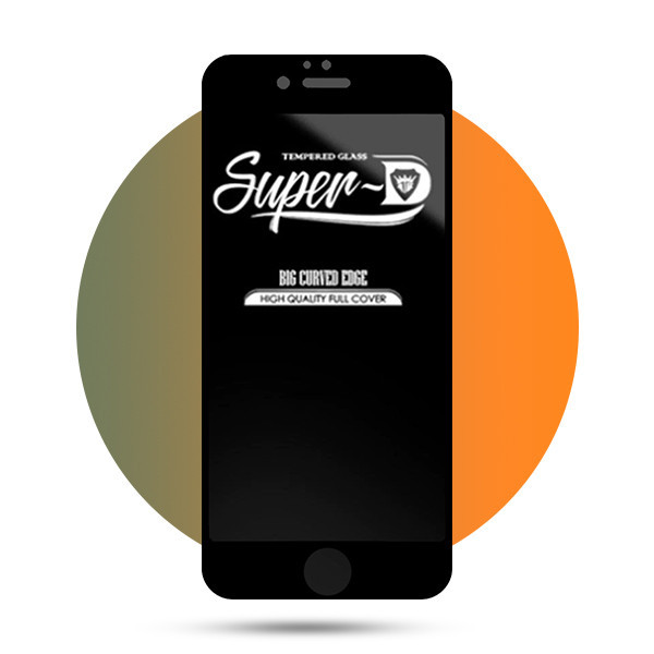 محافظ صفحه نمایش مدل Super D مناسب برای گوشی موبایل اپل iPhone 6s Plus