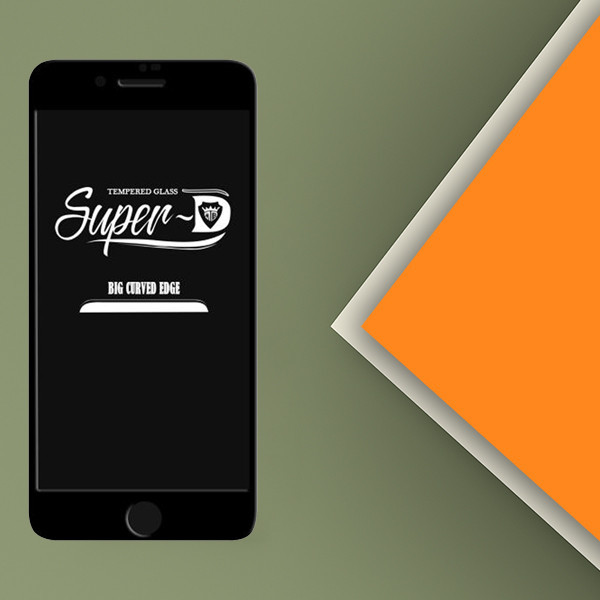 محافظ صفحه نمایش مدل SUPER-D مناسب برای گوشی موبایل اپل iPhone 8