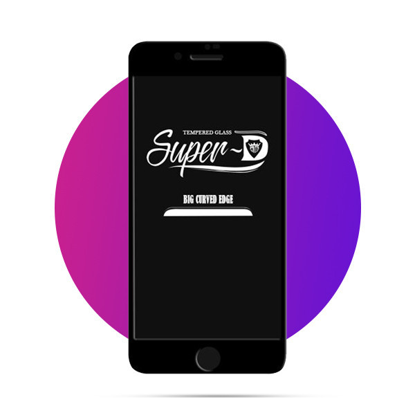محافظ صفحه نمایش مدل SUPER-D مناسب برای گوشی موبایل اپل iPhone 8