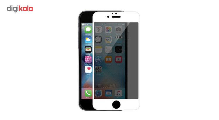 محافظ صفحه نمایش شیشه ای کوالا مدل Privacy مناسب برای گوشی موبایل اپل آیفون 6/6S