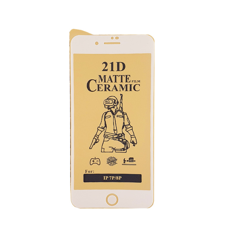 محافظ صفحه نمایش سرامیکی مات گریفین مدل FLCRM GN mo مناسب برای گوشی موبایل اپل iPhone 8 Plus