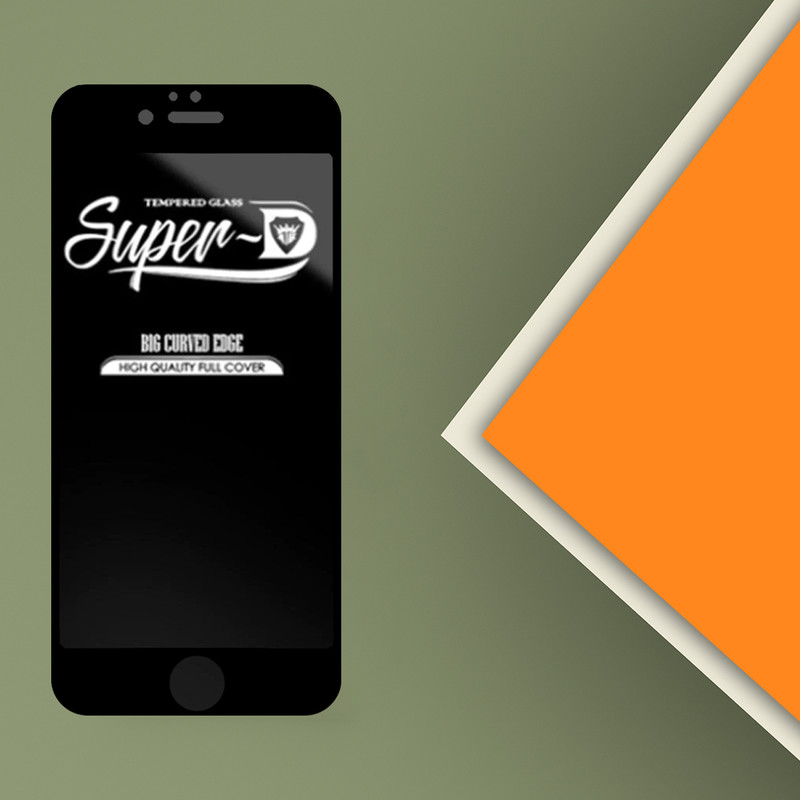 محافظ صفحه نمایش مدل Super D مناسب برای گوشی موبایل اپل iPhone 6 Plus