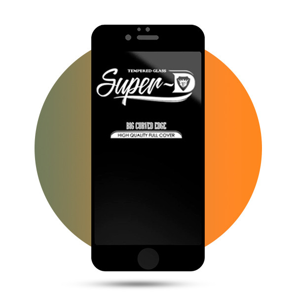 محافظ صفحه نمایش مدل Super D مناسب برای گوشی موبایل اپل iPhone 6 Plus