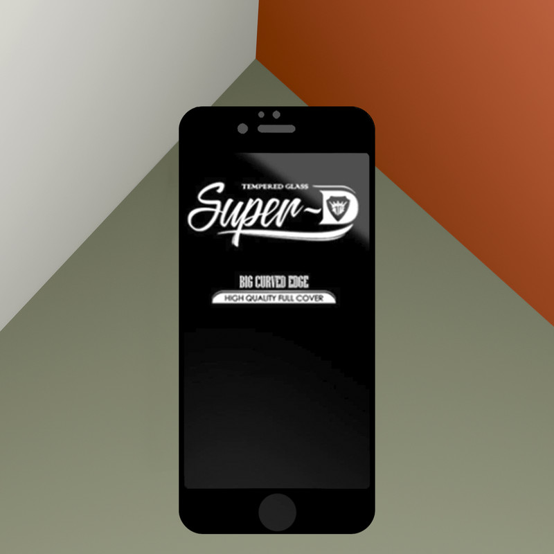 محافظ صفحه نمایش مدل Super D مناسب برای گوشی موبایل اپل iPhone 6 Plus