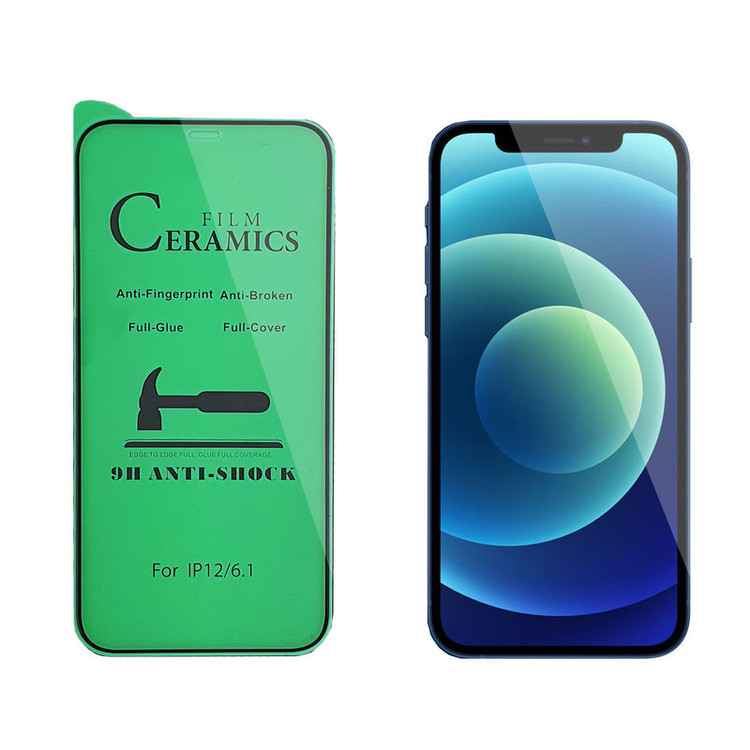 محافظ صفحه نمایش سرامیکی گریفین مدل FLCRG GN pl مناسب برای گوشی موبایل اپل iPhone 12 Pro