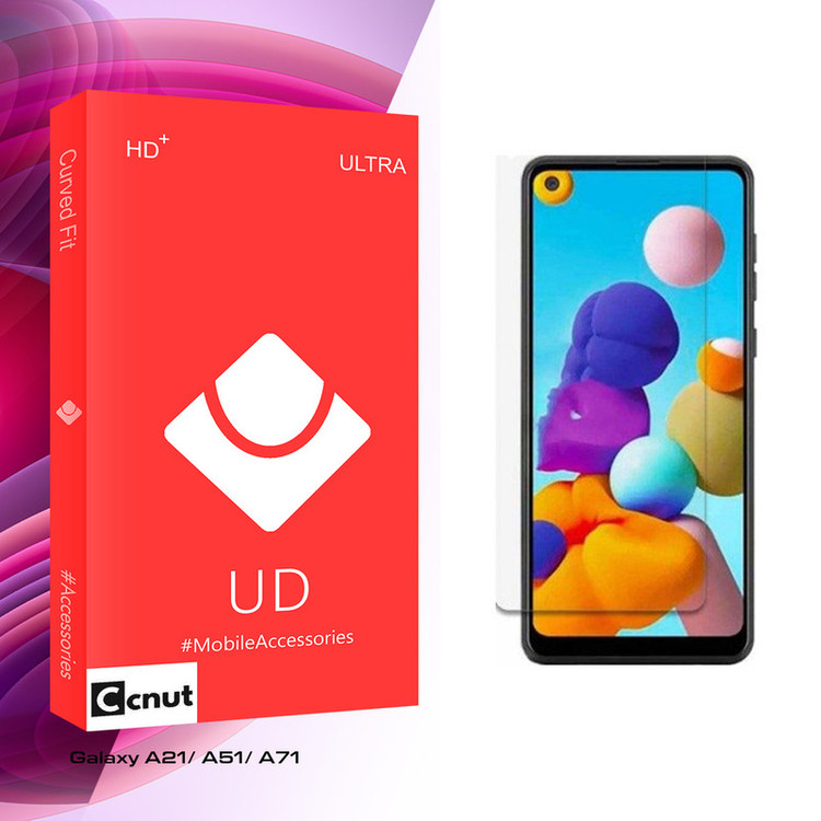محافظ صحفه نمایش کوکونات مدل UD مناسب برای گوشی موبایل سامسونگ Galaxy A21/ A51/ A71
