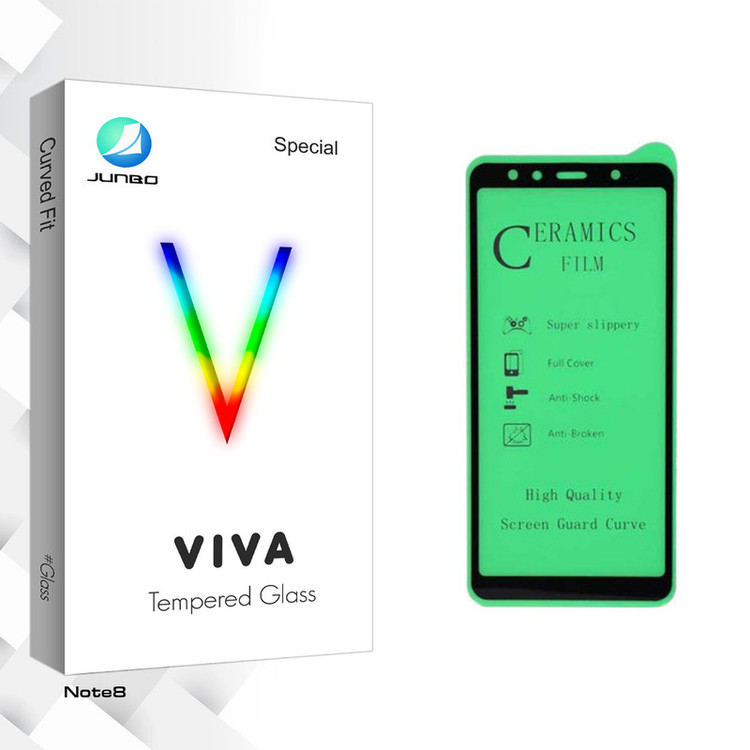 محافظ صفحه نمایش 9D جانبو مدل Viva Glass مناسب برای گوشی موبایل شیائومی redmi note8