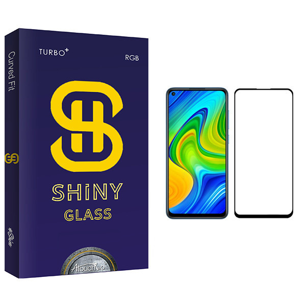 محافظ صفحه نمایش آتوچبو مدل Shiny Glass مناسب برای گوشی موبایل شیائومی Redmi Note 9