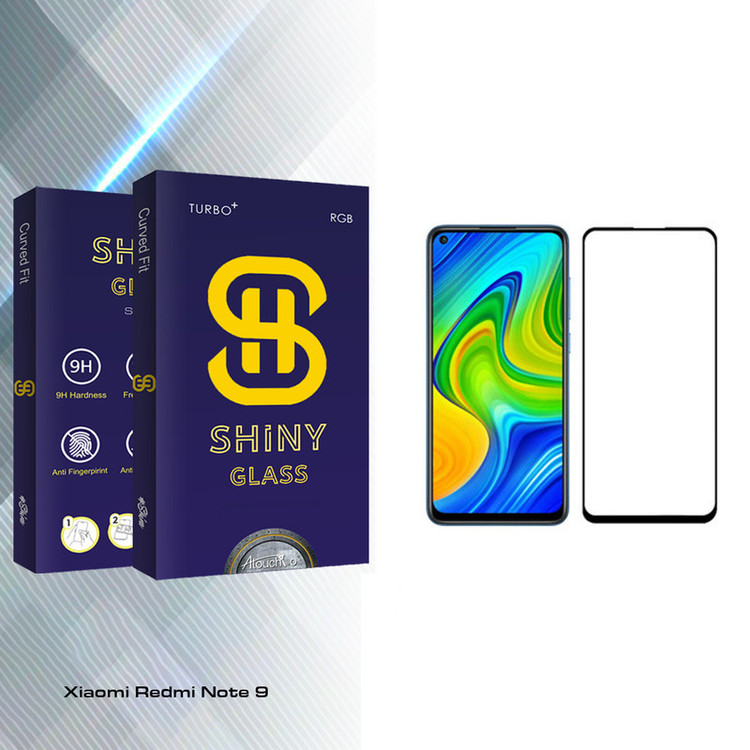 محافظ صفحه نمایش آتوچبو مدل Shiny Glass مناسب برای گوشی موبایل شیائومی Redmi Note 9