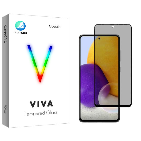 محافظ صفحه نمایش حریم شخصی جانبو مدل Viva مناسب برای گوشی موبایل سامسونگ Galaxy A72 4G