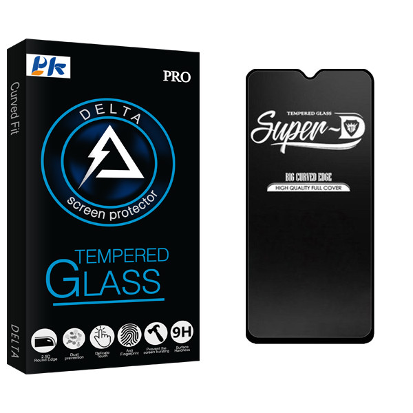 محافظ صفحه نمایش شیشه ای پی کی مدل Delta Glass Super-D مناسب برای گوشی موبایل شیائومی Redmi 9 / 9A/ 9C