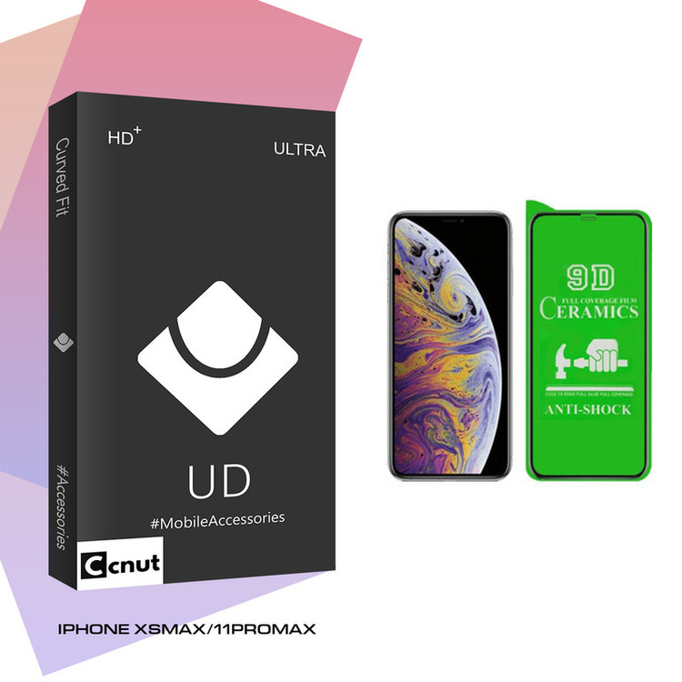 محافظ صفحه نمایش سرامیکی کوکونات مدل UD مناسب برای گوشی موبایل اپل IPHONE XS MAX/11PRO MAX