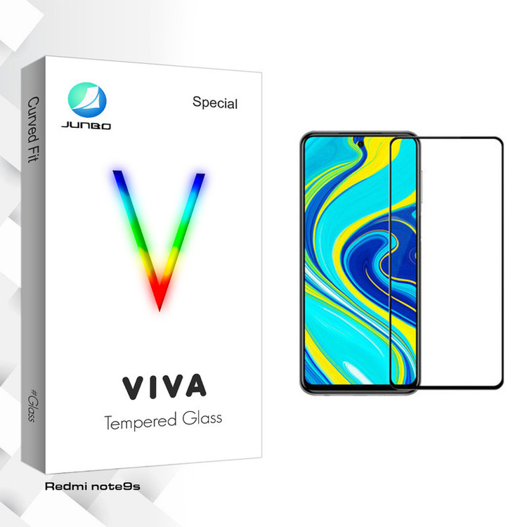 محافظ صفحه نمایش جانبو مدل Viva Glass مناسب برای گوشی موبایل شیائومی Redmi note9s