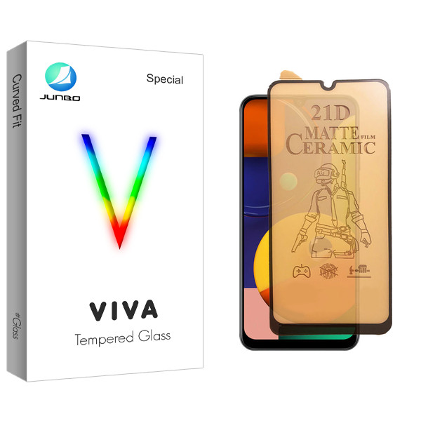 محافظ صفحه نمایش سرامیکی مات جانبو مدل Viva Pro مناسب برای گوشی موبایل سامسونگ Galaxy A32 4G / Galaxy M31