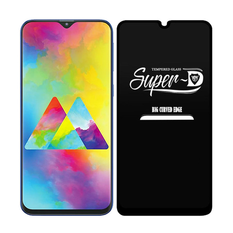محافظ صفحه نمایش مدل Super D مناسب برای گوشی موبایل سامسونگ Galaxy M20