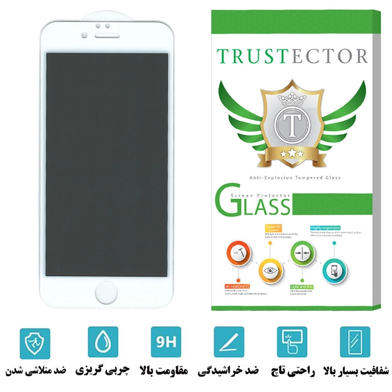 محافظ صفحه نمایش حریم شخصی تراستکتور مدل PFTA مناسب برای گوشی موبایل اپل iPhone 6