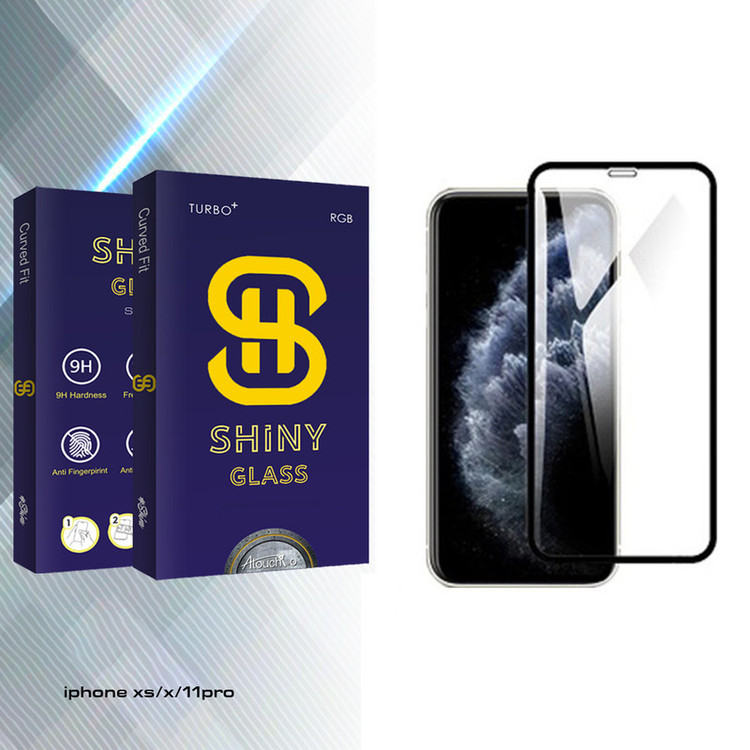 محافظ صفحه نمایش آتوچبو مدل Shiny Glass مناسب برای گوشی موبایل اپل iPhone xs