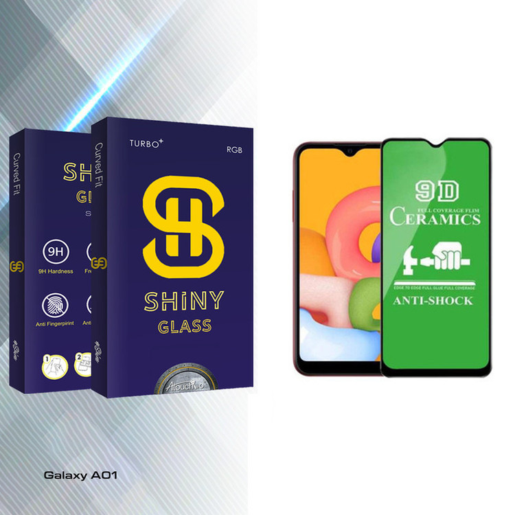 محافظ صفحه نمایش سرامیکی آتوچبو مدل Shiny مناسب برای گوشی موبایل سامسونگ Galaxy A01