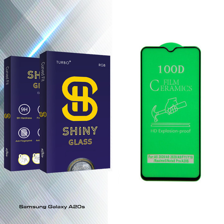 محافظ صفحه نمایش آتوچبو مدل Shiny Glass مناسب برای گوشی موبایل سامسونگ Galaxy A20s