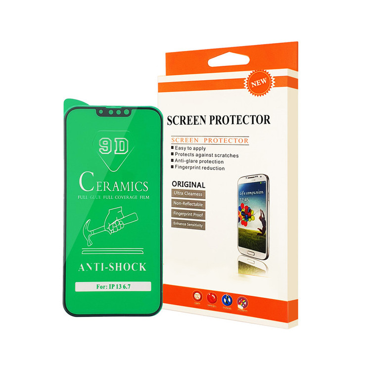 محافظ صفحه نمایش سرامیکی گریفین مدل FLCRG GN me مناسب برای گوشی موبایل اپل iPhone 13