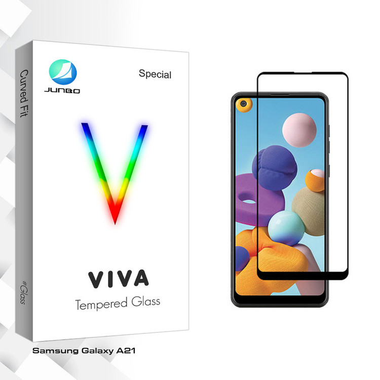 محافظ صفحه نمایش جانبو مدل Viva Glass مناسب برای گوشی موبایل سامسونگ Galaxy A21