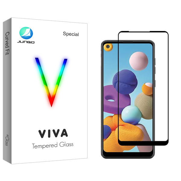 محافظ صفحه نمایش جانبو مدل Viva مناسب برای گوشی موبایل سامسونگ Galaxy A21s