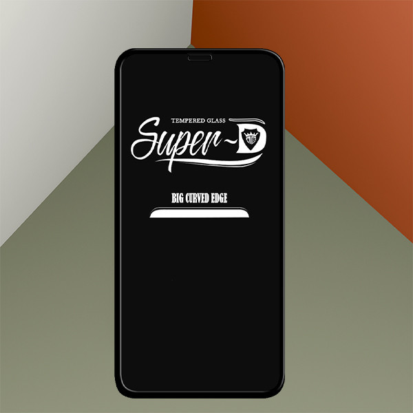 محافظ صفحه نمایش مدل Super D مناسب برای گوشی موبایل اپل iPhone X