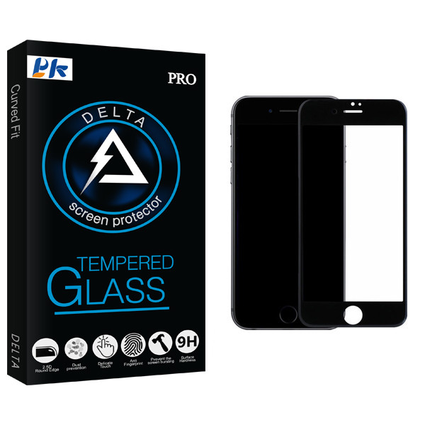 محافظ صفحه نمایش پی کی مدل Delta Glass مناسب برای گوشی موبایل اپل iPhone 7/8 plus